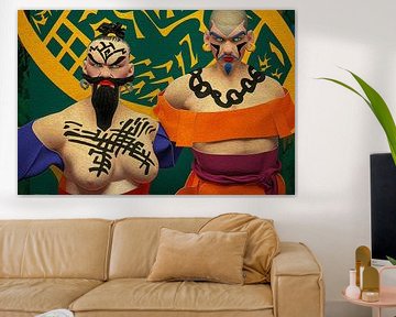 Popart portraits-power couples by Ton Kuijpers
