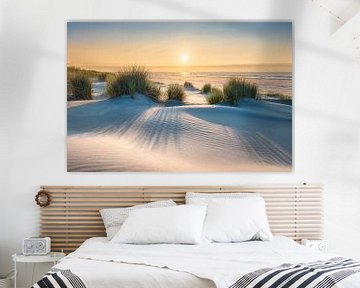White beach on Terschelling. by Marco Lok