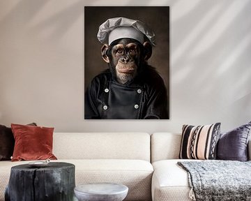 Chimpansee kok van Imagine