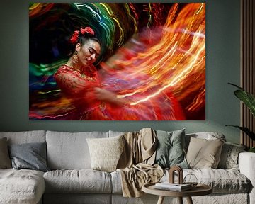 Kahlo's dreams 9 van Sander Hupkes