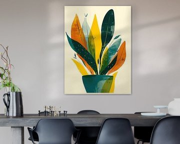 Abstract moderne vormen van Modern Collection