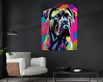 Cane Corso Pop Art van MIROKU