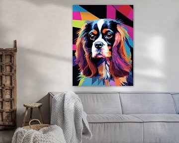 Cavalier Karel Pop Art 2 van MIROKKU