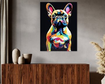 French Bulldog Pop Art 2 by MIROKKU