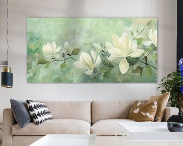 Magnolia bloesem van Imagine