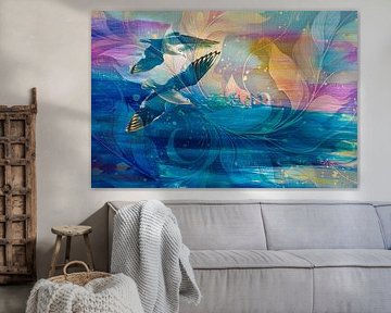 schilderachtige japanse kunst van Egon Zitter