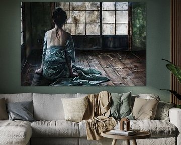 schilderachtig Japanse kunst van Egon Zitter