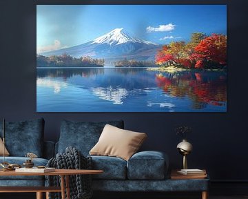 Japanese landscape by Egon Zitter