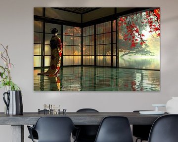Japanese Geisha by Egon Zitter