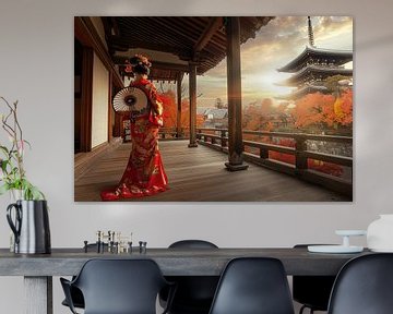 schilderachtig Japan van Egon Zitter