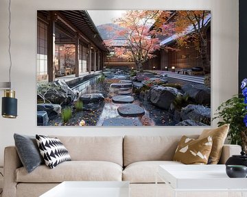 Japanse tuin van Egon Zitter