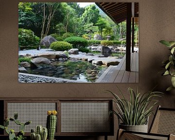 Japanse tuin van Egon Zitter