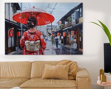 schilderachtig Japans beeld van Egon Zitter