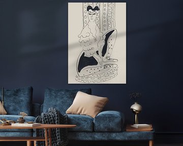 Janet a la Matisse van WEST EGG designs