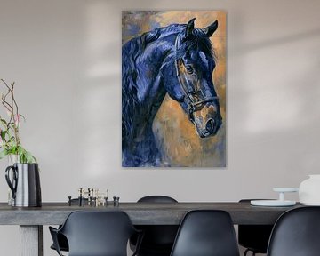 Realistic painting of a beautiful horse by Art & Soul Creations
