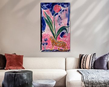 Tulips and Leopard in Bloom no.2