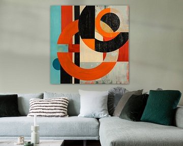 Colourful geometry by Poster Art Shop