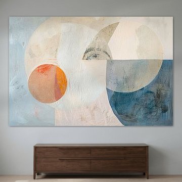 Abstract Geometrisch Schilderij van Poster Art Shop
