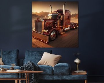 Truck Custom Kenworth 900I van Tatjana Korneeva