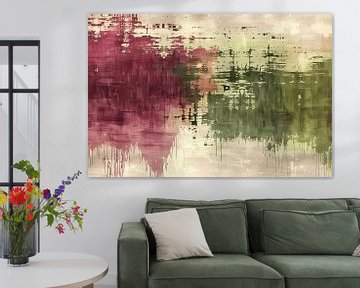 Abstract digitaal kunstwerk met rijke kleuren van Art & Soul Creations