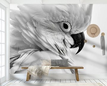 white parrot by haroulita