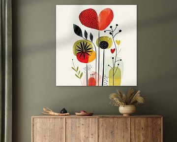 Stilvolle Blumen