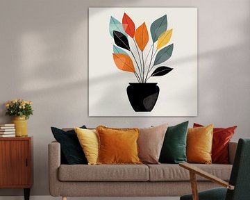 Minimalist plants by Poster Art Shop
