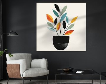 Bloemenvaas van Poster Art Shop