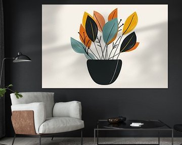 Colourful plants by Poster Art Shop
