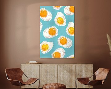 Gebakken ei van Poster Art Shop