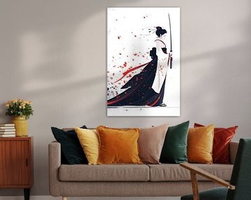 Samurai geisha van Skyfall