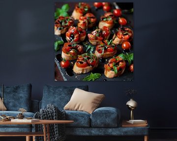 Keuken foto's: Bruschetta van Poster Art Shop