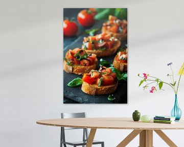 Keuken foto's: Bruschetta van Poster Art Shop