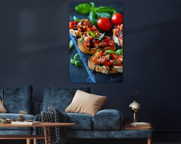 Keuken foto's: Bruschetta van Poster Art Shop