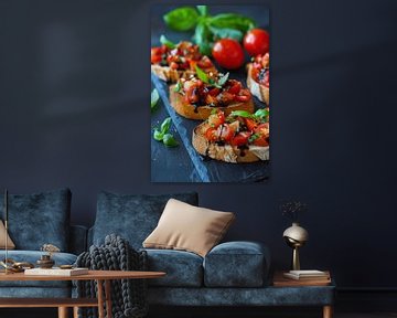 Keuken foto's: Bruschetta van Poster Art Shop