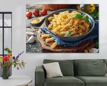 Foto's uit de keuken: Fusilli Pasta van Poster Art Shop