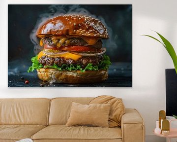 Cheeseburger van Poster Art Shop