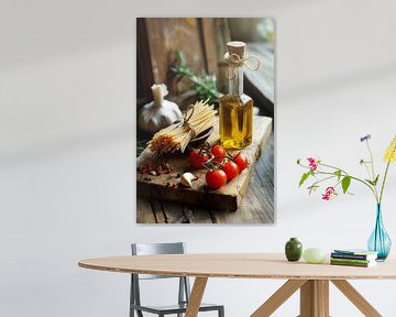 Mediterrane keuken van Poster Art Shop