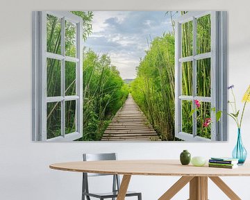 Forêt de bambous sur Poster Art Shop
