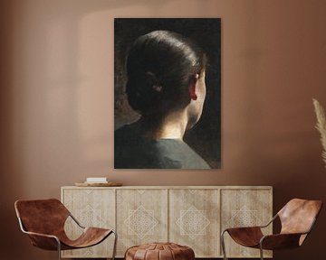 Portret Anna Hammershoi van WEST EGG designs