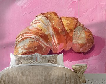 Croissant tres artistique van The Home Style Club