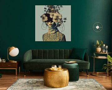 Overwhelmed by flowers by Bianca ter Riet