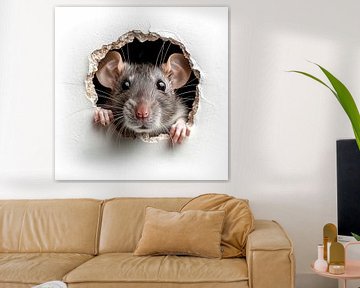 Rat uit de muur van TheXclusive Art