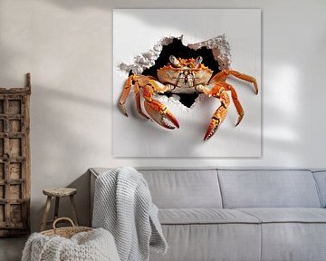 Krab uit de muur van TheXclusive Art