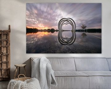 Ontspannen zonsopgang bij Timeline