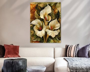 Flowers abstract by Imagine