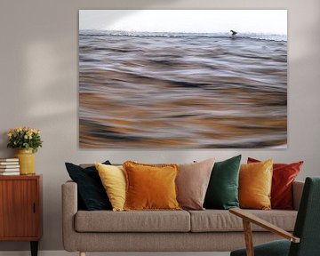 Vogel met wild water van Stijn Smits