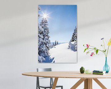 Mountain Landscape "Winter Wonderland" by Coen Weesjes