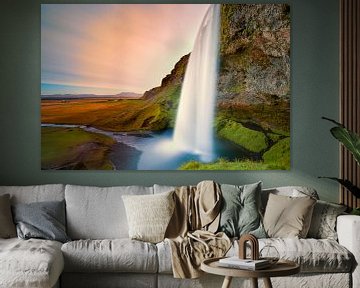 Seljalandsfoss-Wasserfall von Arnaud Bertrande
