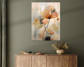 Bloemen abstract van Bert Nijholt